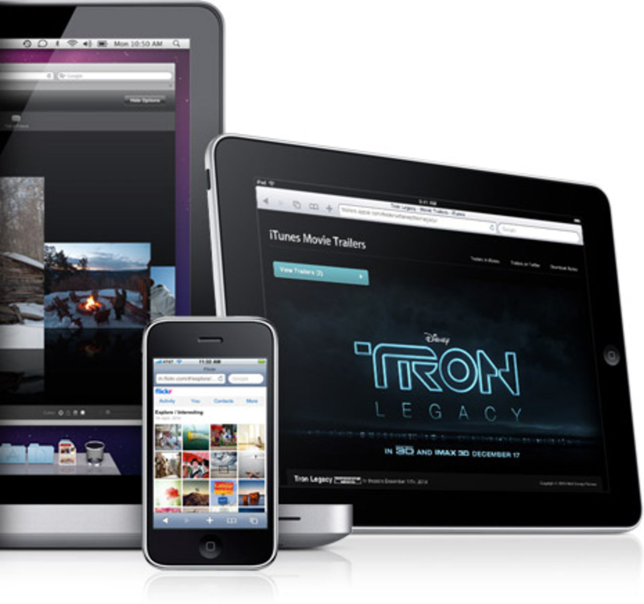 Apple visar lite HTML5-exempel