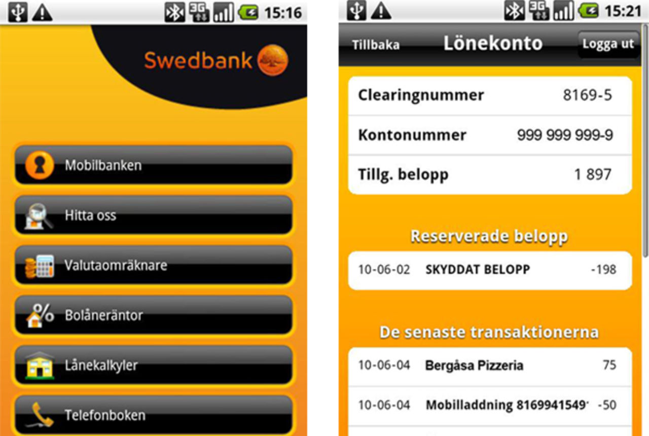 Swedbank blir första bank med Android-app