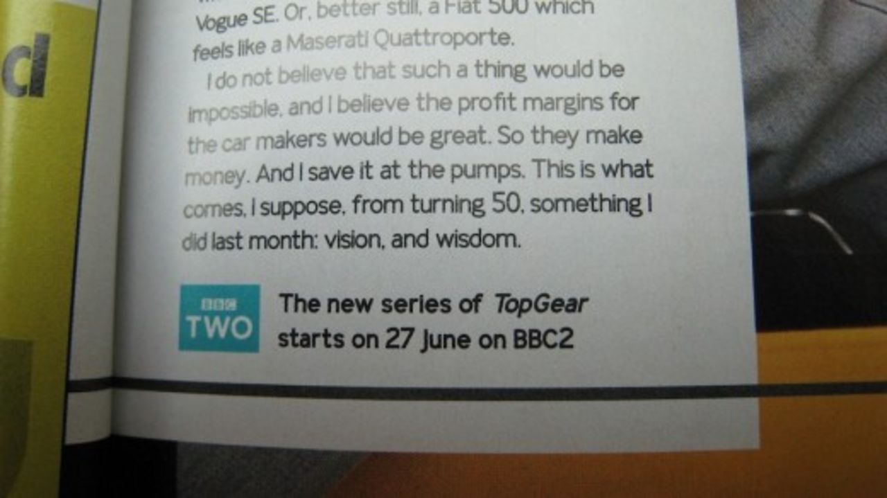 Top Gear tillbaka den 27 juni