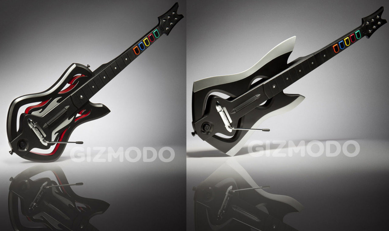 Så här ser de nya Guitar Hero-gitarrerna ut