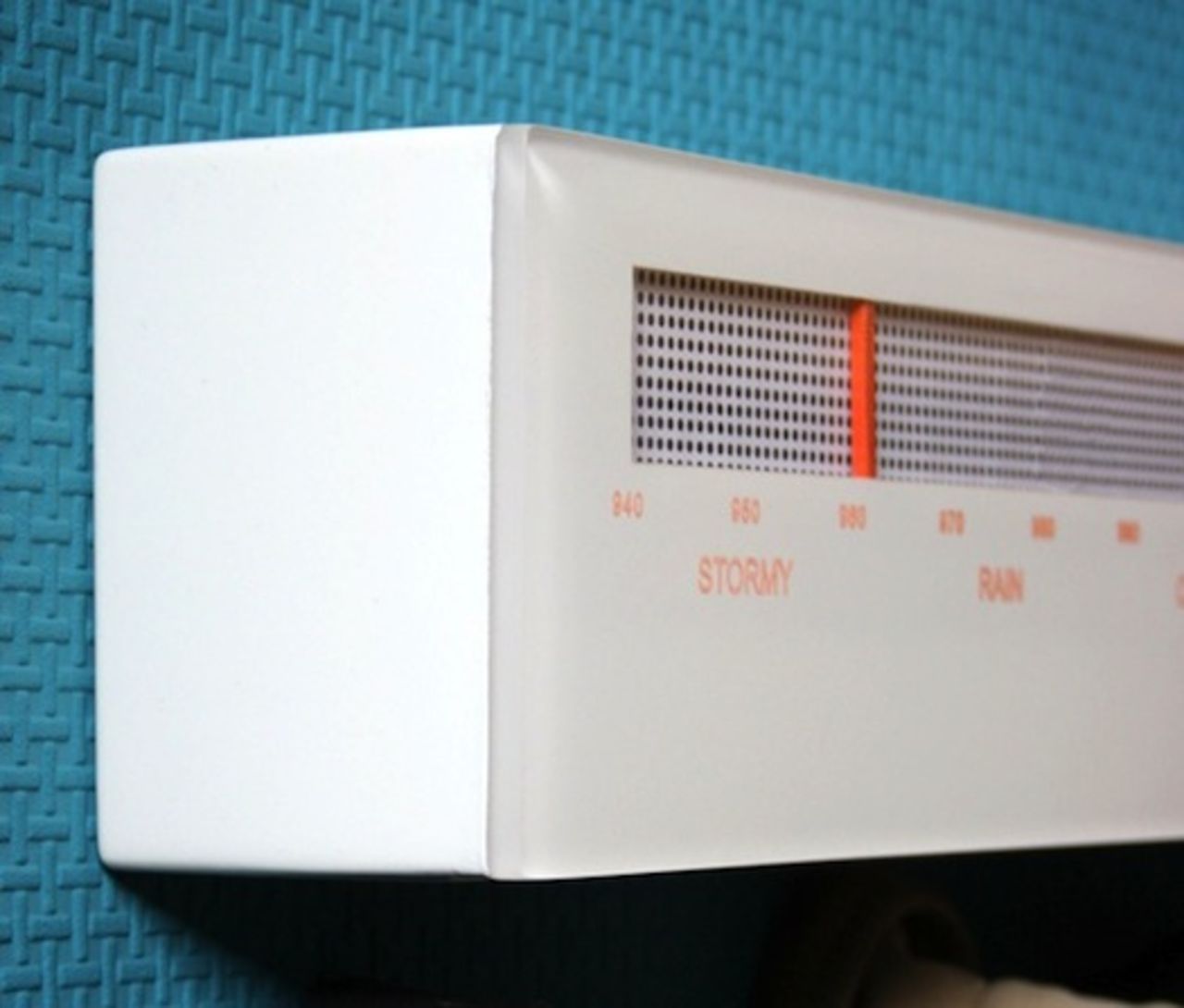 Kolla vädret på vägen ut