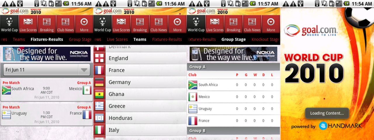 Mobile World Cup 2010 Edition