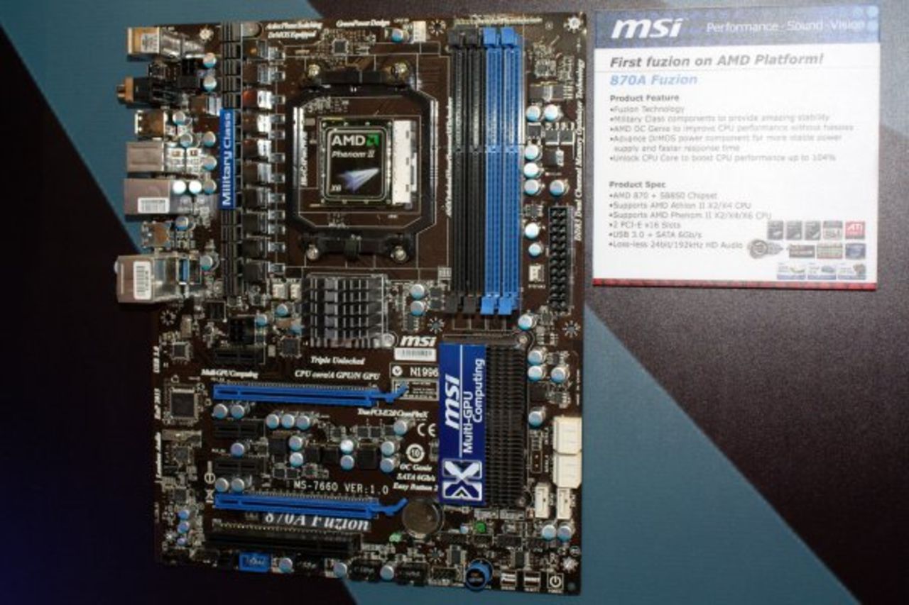 MSI ska släppa billigare moderkort med Hydra