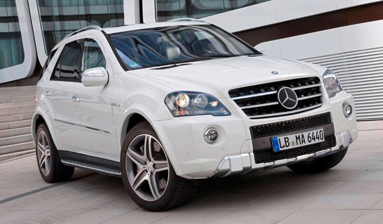 Diskret facelift för Mercedes ML 63 AMG