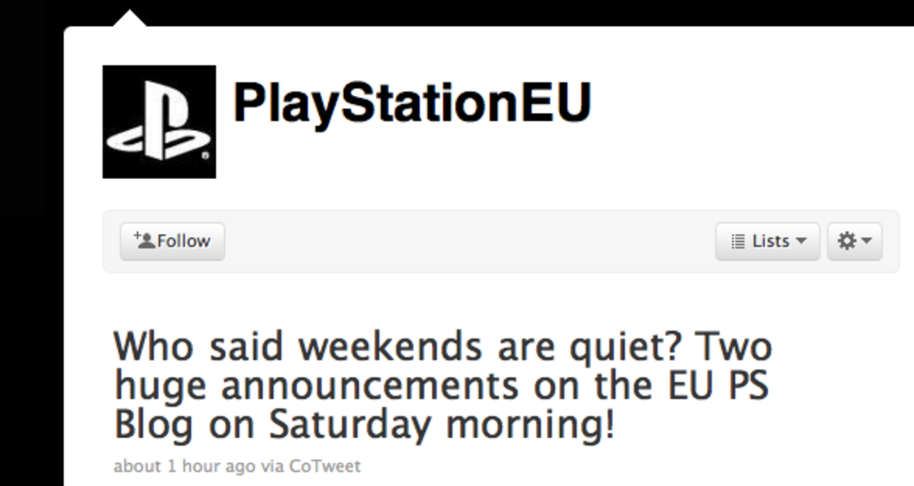 Två stora Sony-nyheter i morgon