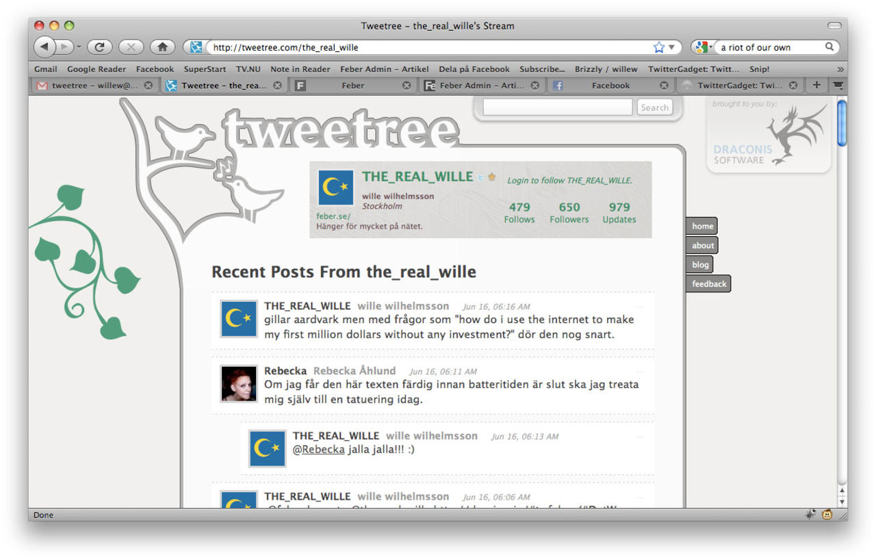TweeTree följer twittrare trådat