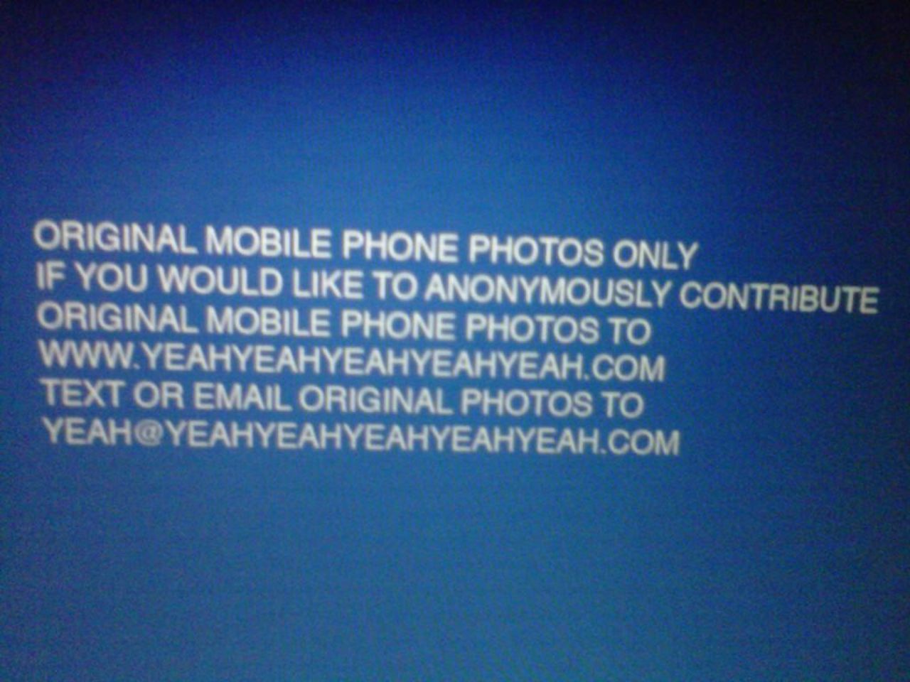 Yeahyeahyeahyeahyeah