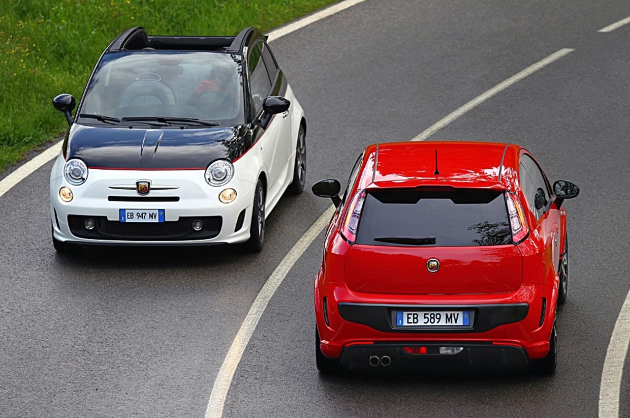 Abarth 500C och Abarth Punto Evo