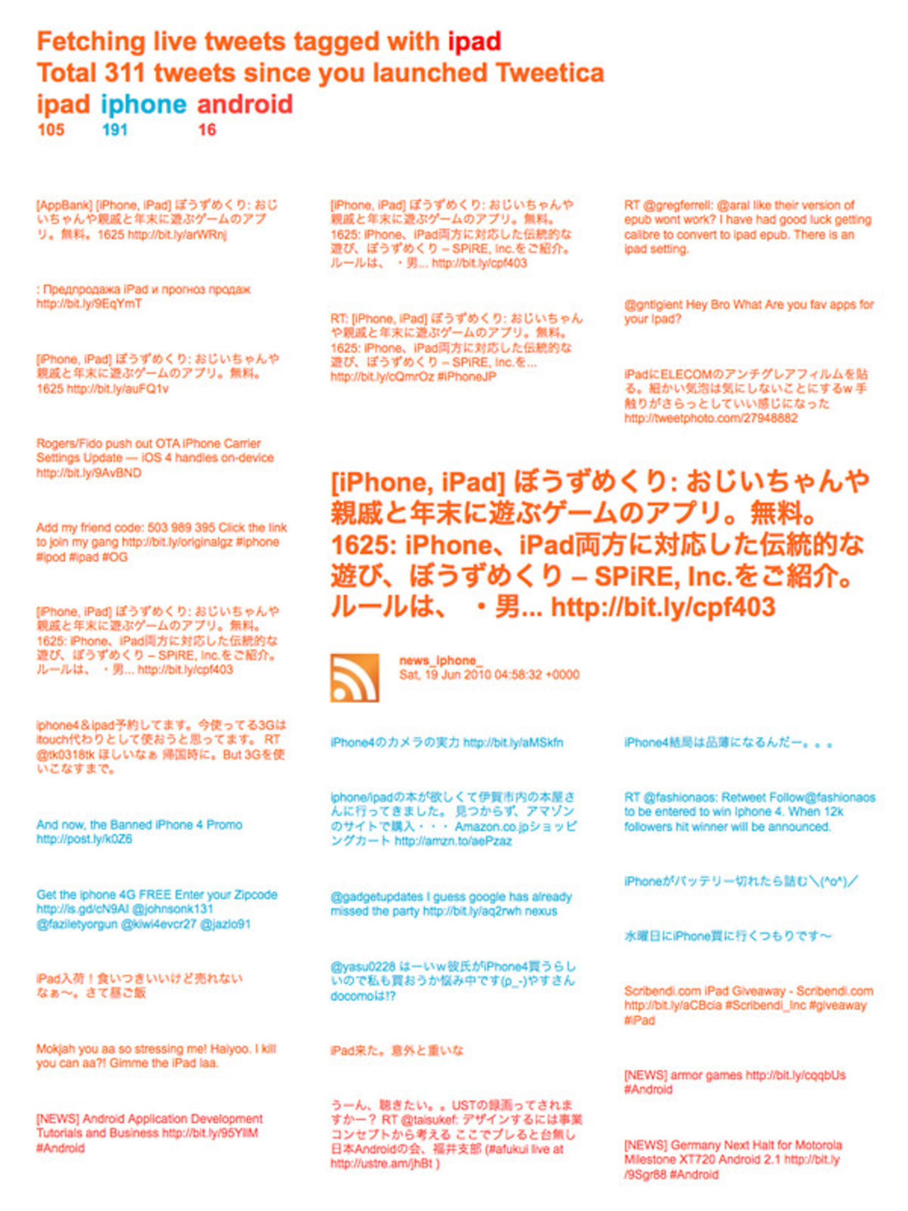 Håll koll på Twitter med skärmsläckare