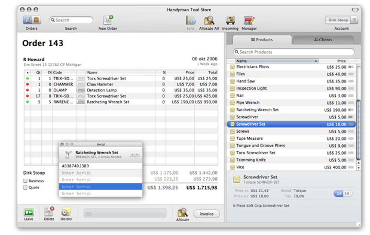 Använd Mac i butiken