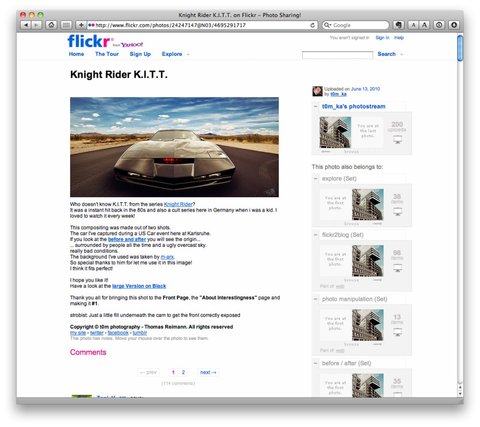 Flickr uppdaterar ÄNTLIGEN!