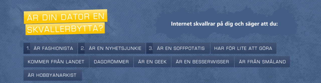 Skvallerbyttan säger vem du är på nätet