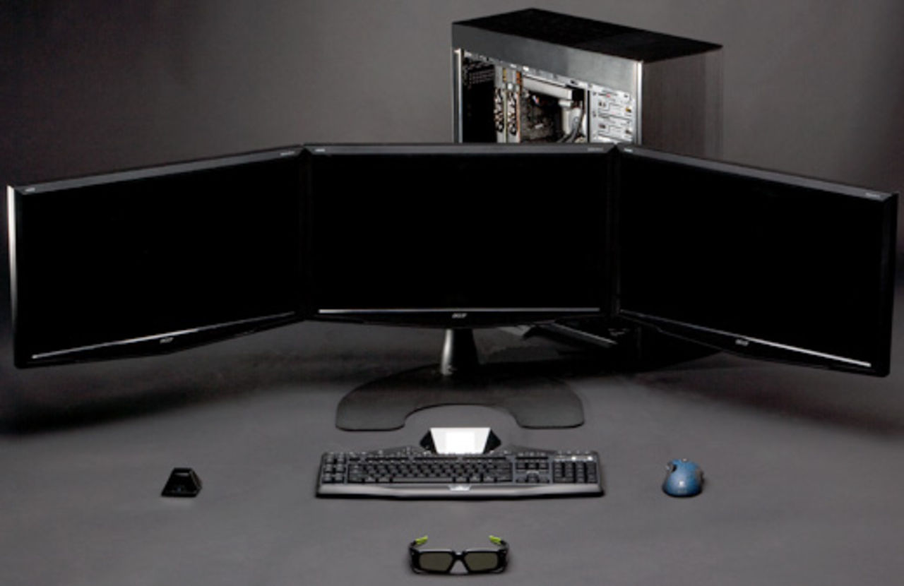 Nvidia ger äntligen stöd för 3D Vision Surround