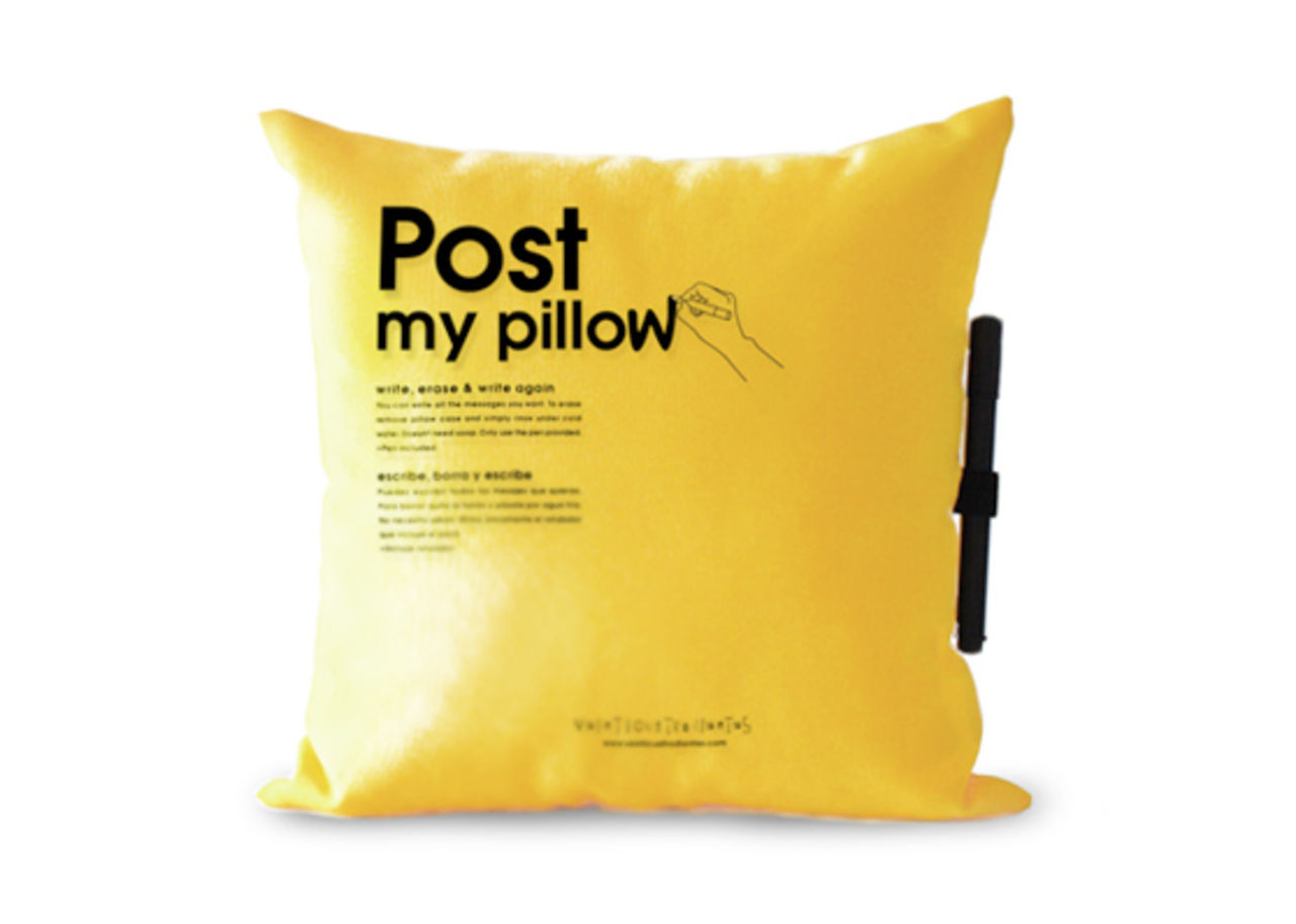 En kudde att skriva på