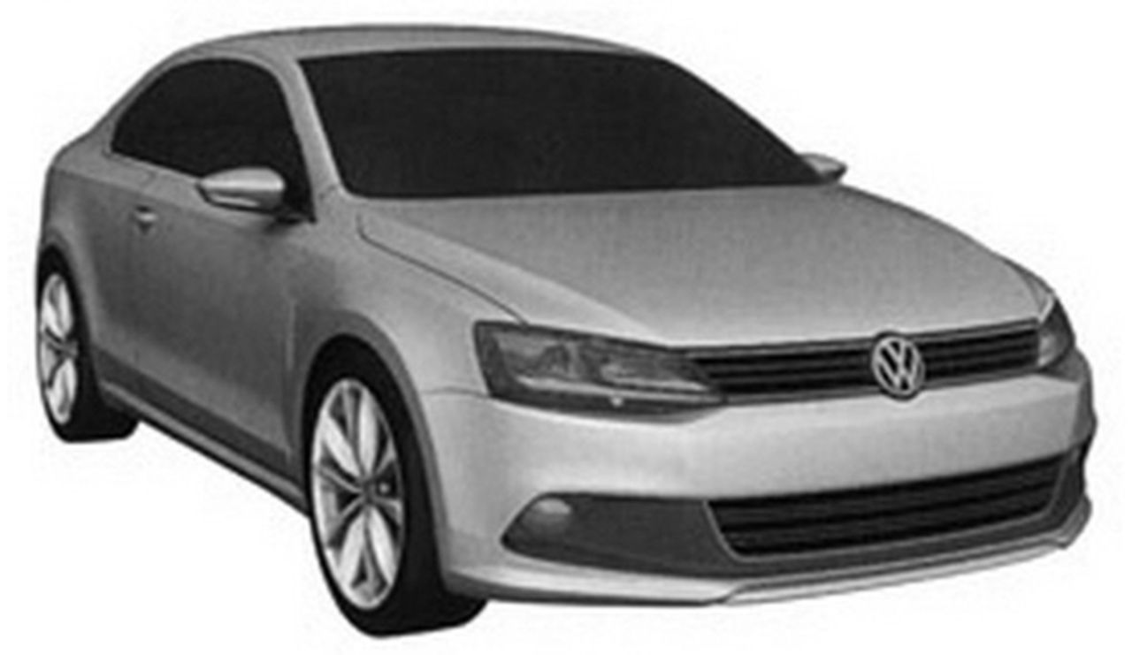 Skisser på Jetta Coupe
