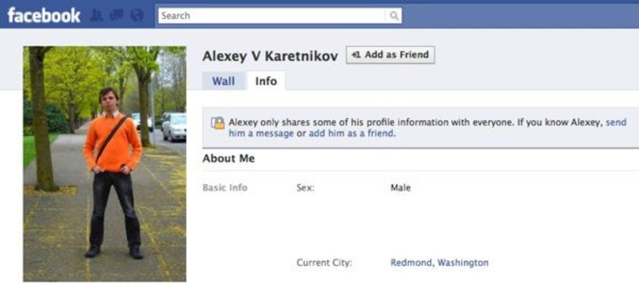 Misstänkt rysk spion arbetade på Microsoft