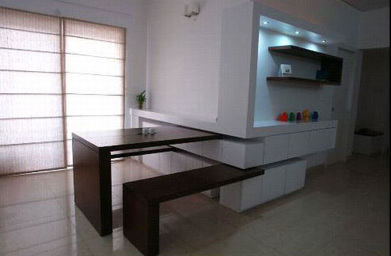 Bänkar som går att gömma undan