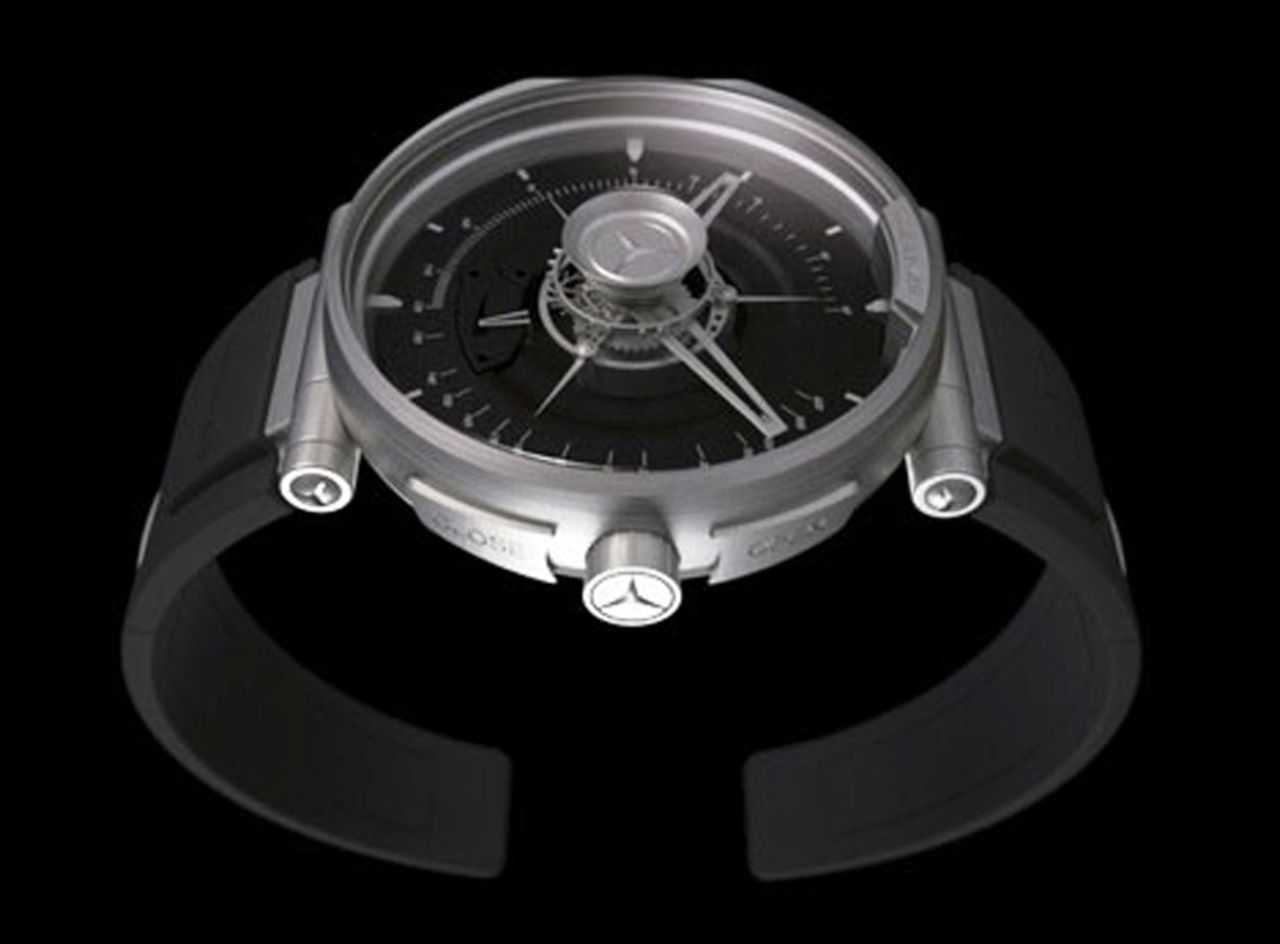 Öppna dörrarna på din SLS AMG med klockan