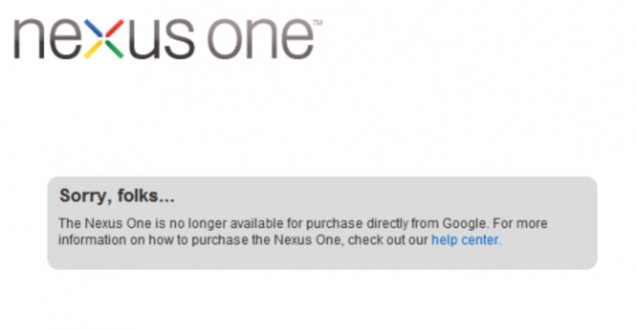 Google har stängt butiken