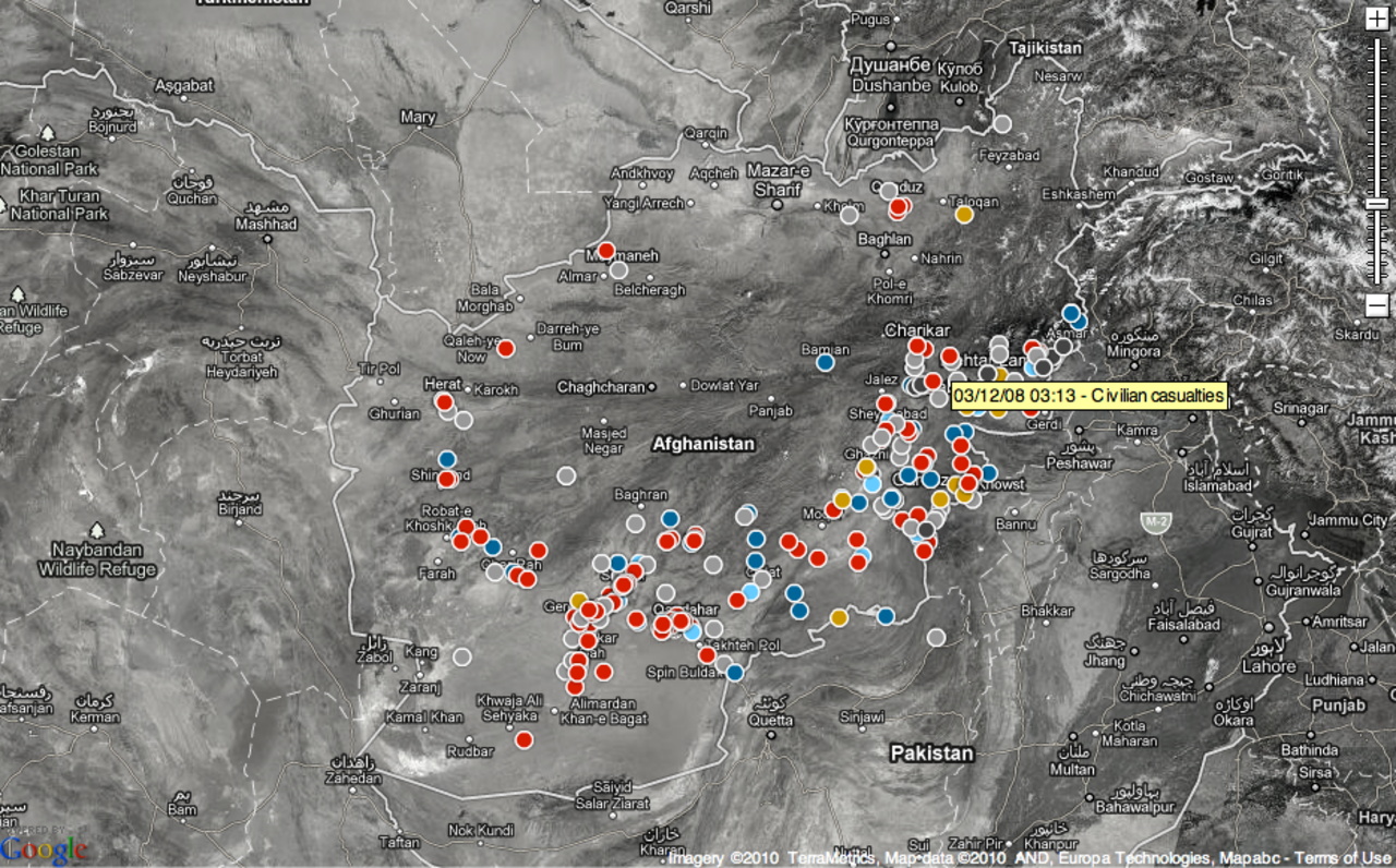 Wikileaks publicerar en mängd dokument om kriget i Afghanistan