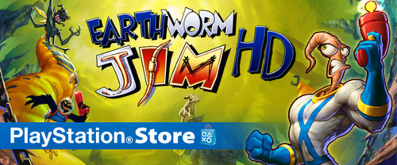 Earthworm Jim på PSN i dag
