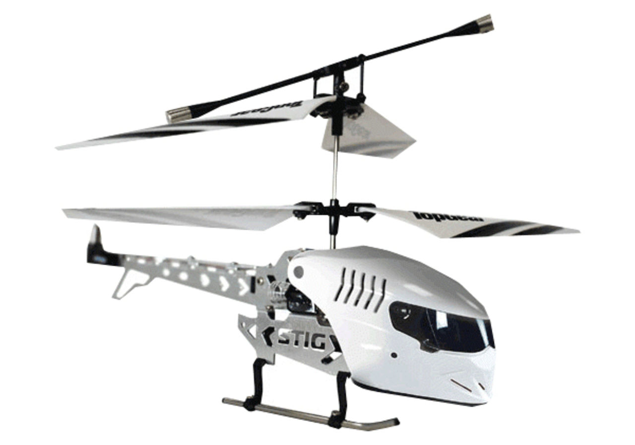 The Stig som radiostyrd helikopter