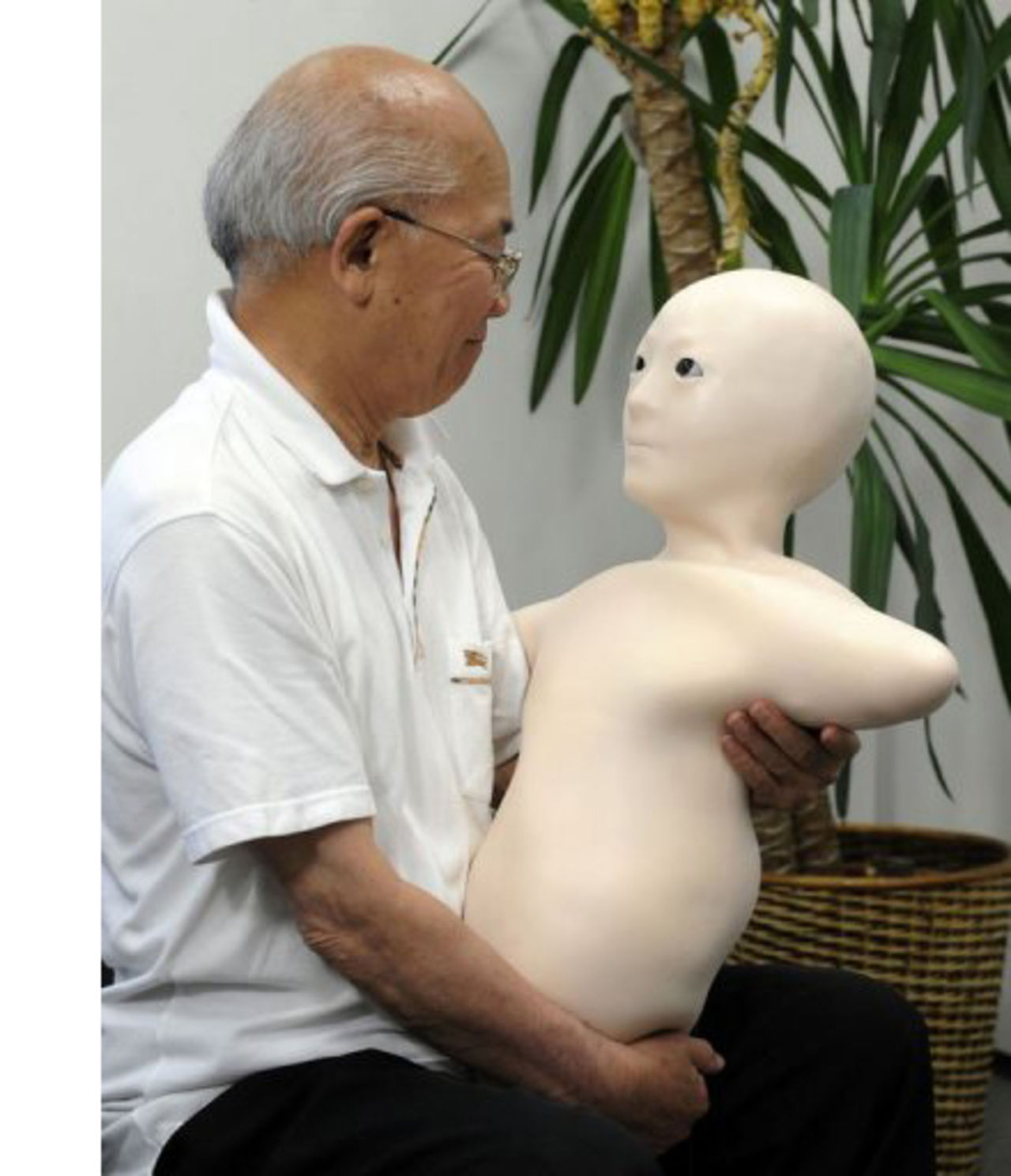 Telenoid R1 - videokonferens-robot