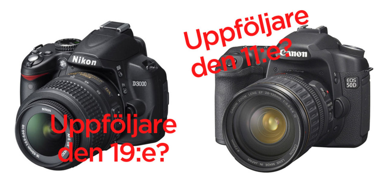 Snart nytt från både Canon och Nikon