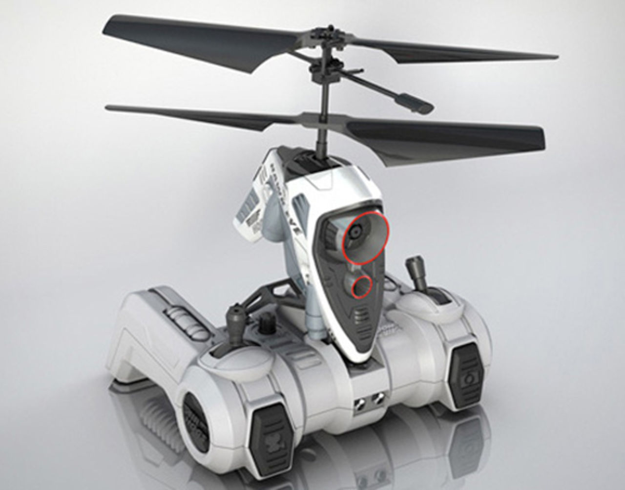 Hawk Eye - radiostyrd helikopter med kamera