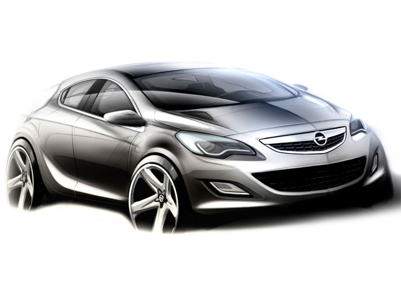 Ny sportcoupé från Opel visas i Paris
