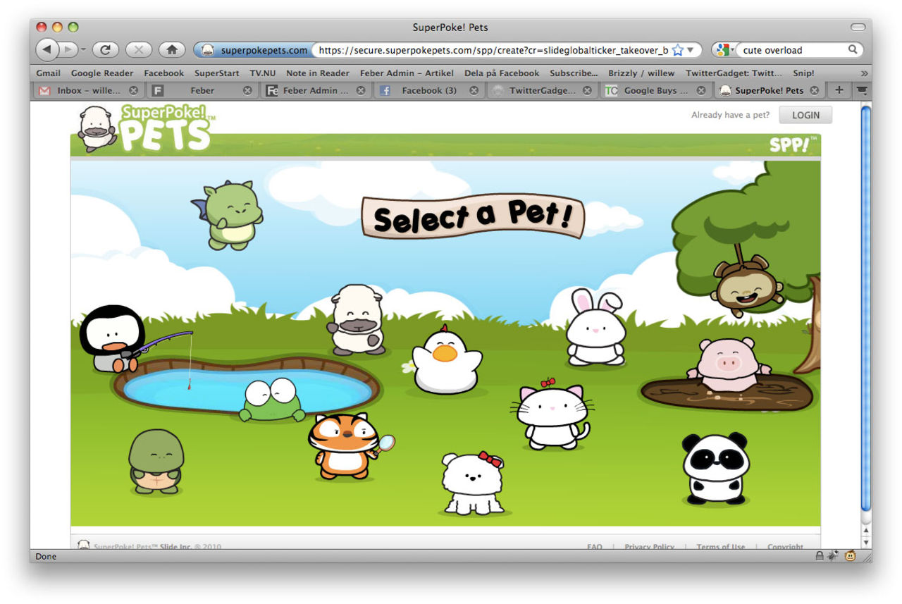 Google köper webbspels-företaget Slide