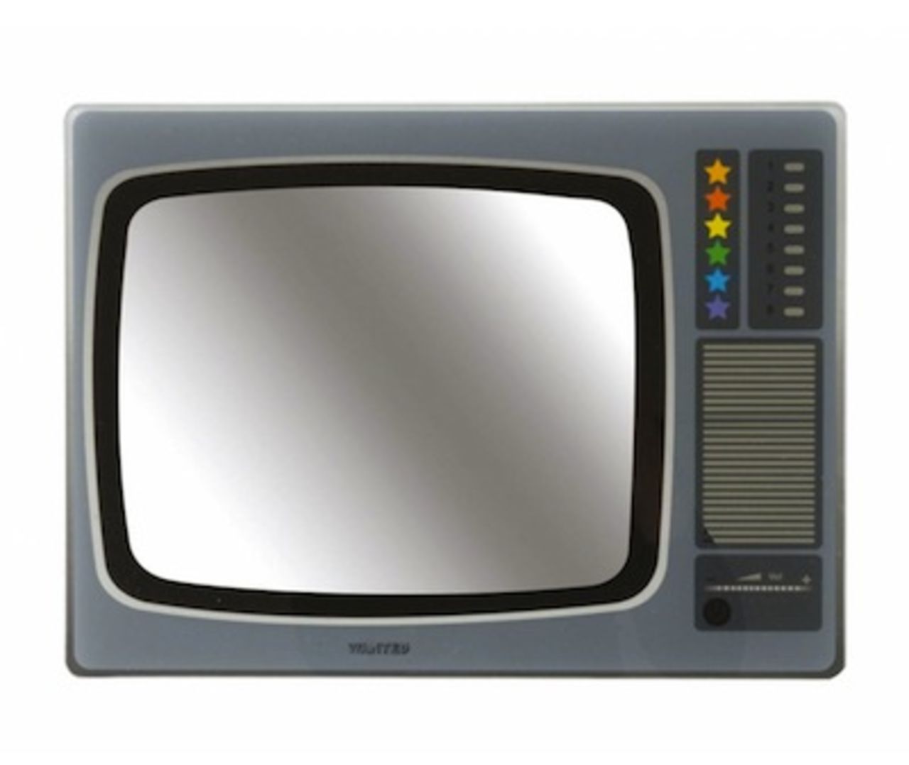 Spegla dig i en gammal teve