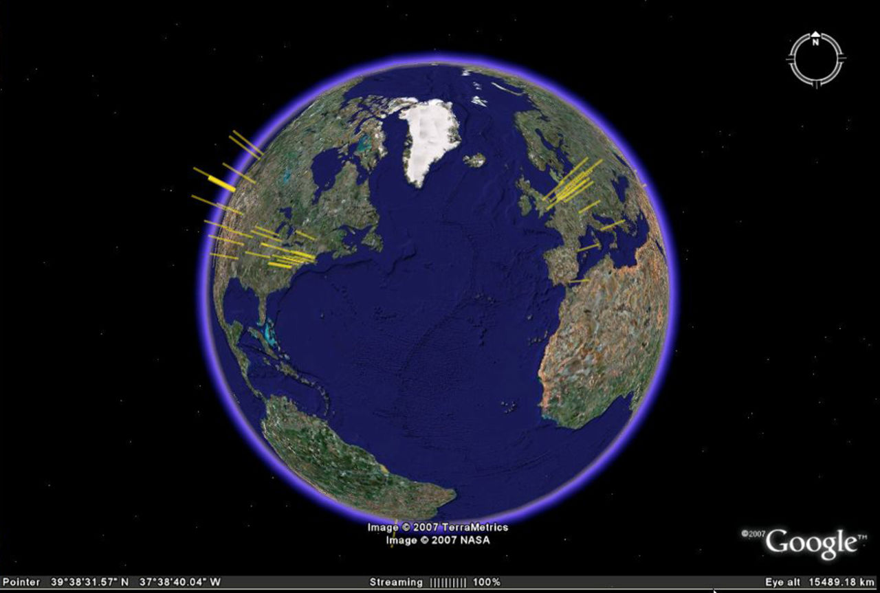 Nya godsaker i Google Earth Pro