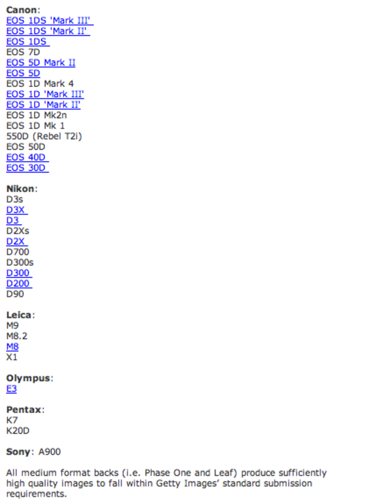 Är din kamera bra nog för bildbyrån?