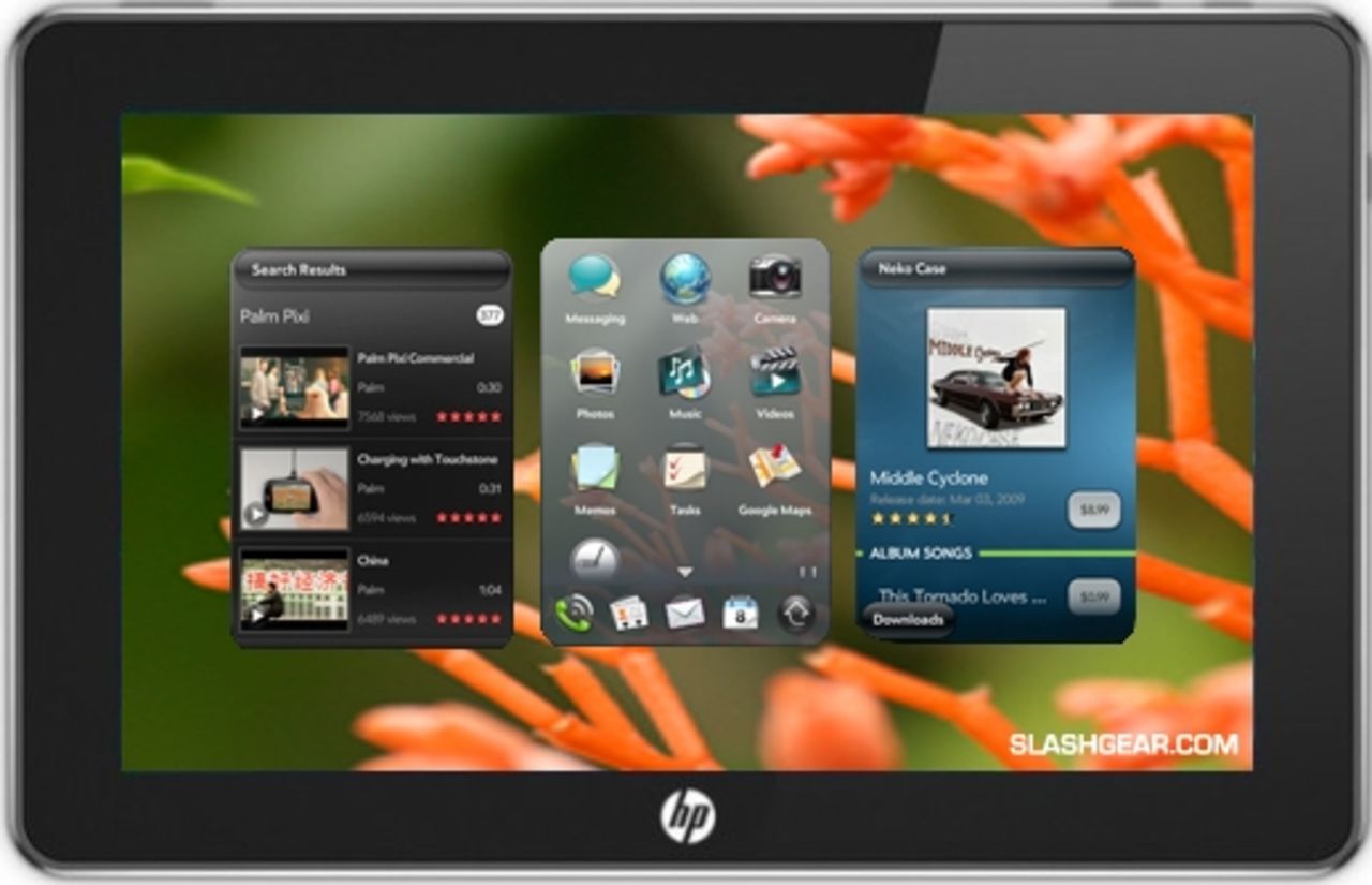 HPs WebOS tablet släpps i början på nästa år