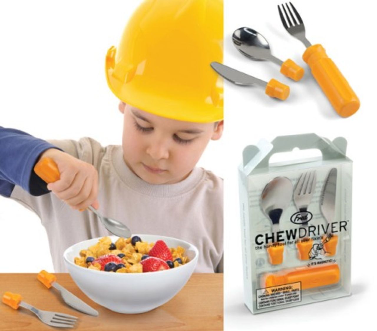 Bestick till Byggare Bob