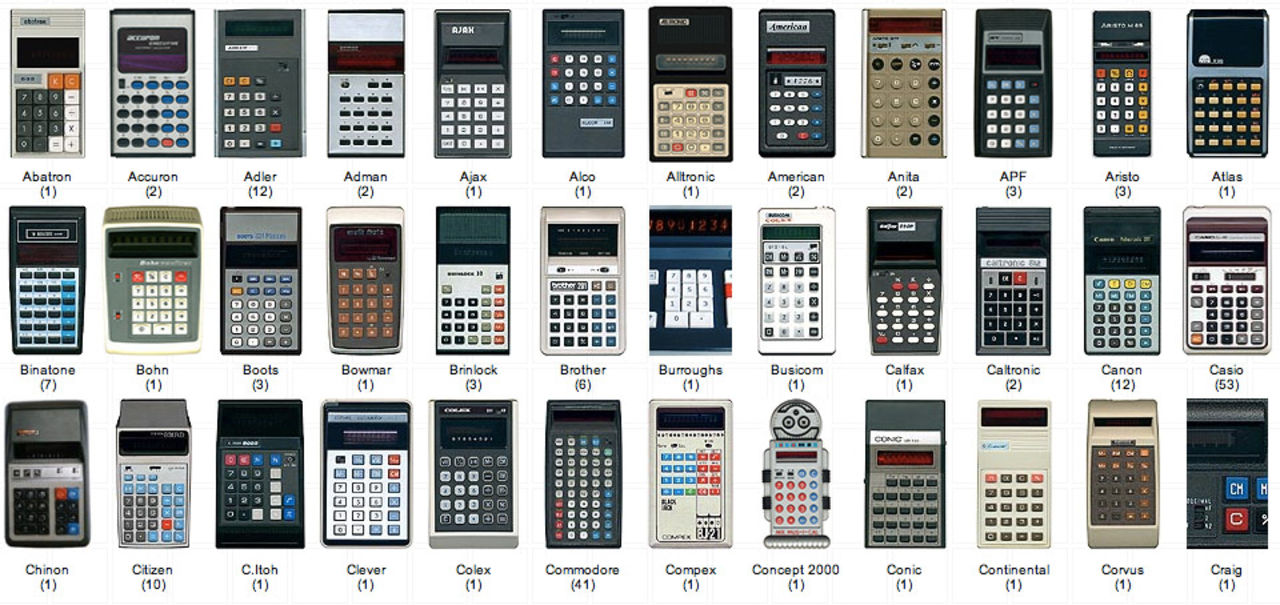 500 miniräknare kan ju inte bli ointressant
