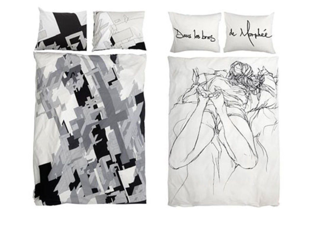 Bädda sängen med lakan från WeSC