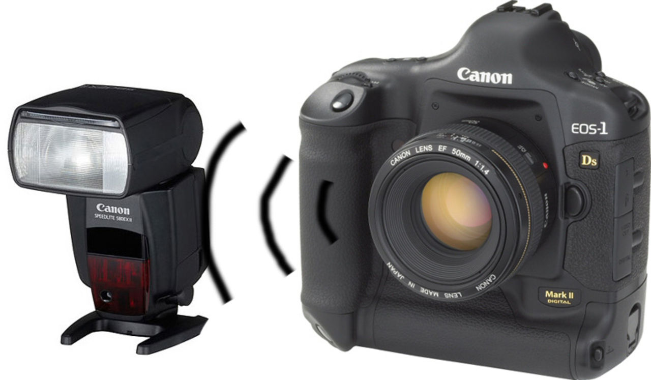 Canon bygger in radiosystem i kameror och blixtar
