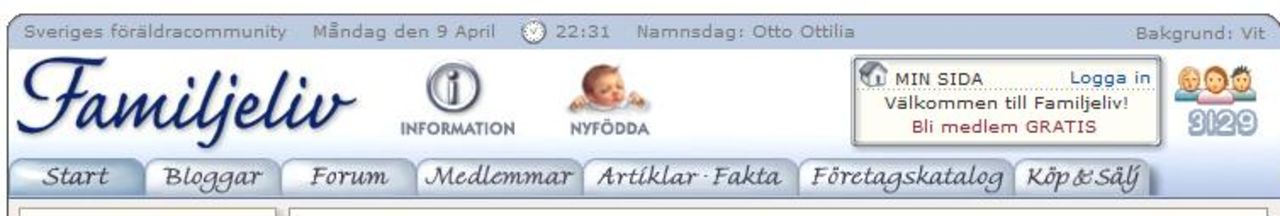 Familjeliv rekryterar