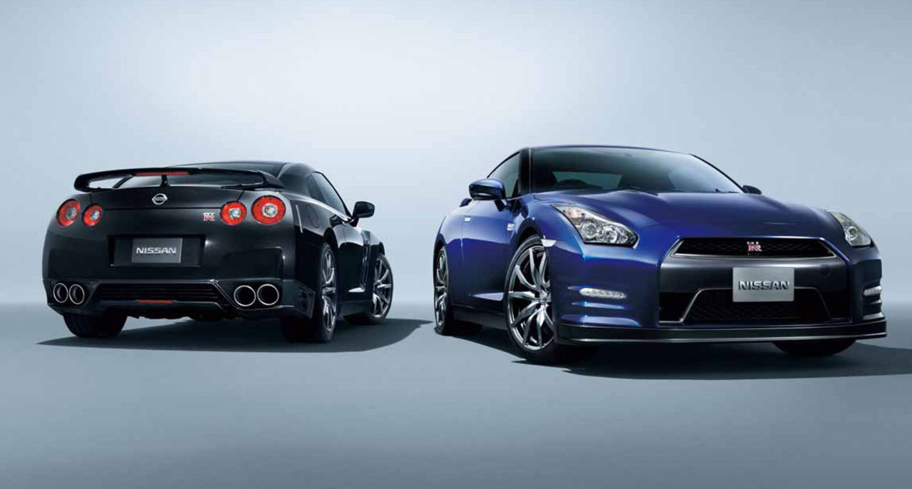 Första bilderna på nya Nissan GT-R