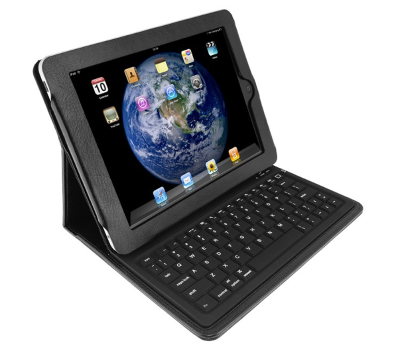 iPad-fodral med inbyggt tangentbord