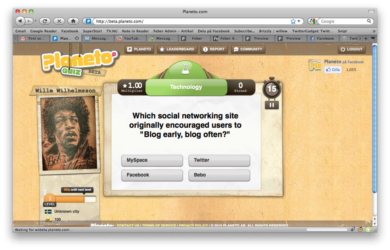 Fritt fram för alla att spela Planeto