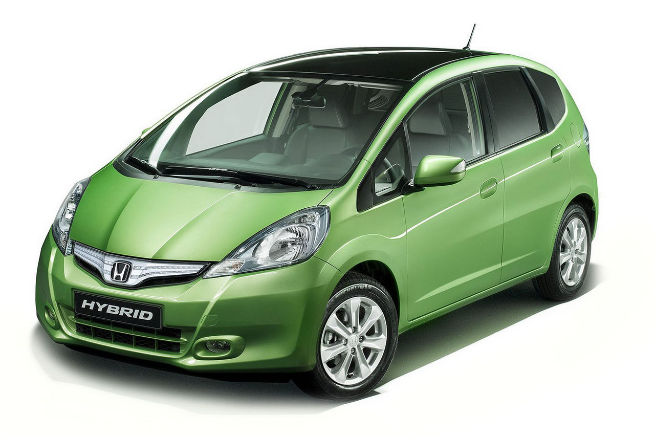 Första officiella bilderna på Honda Jazz Hybrid