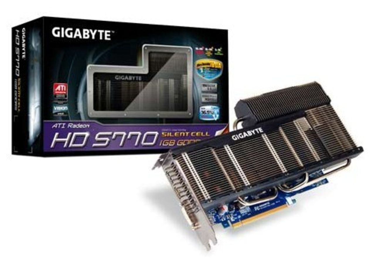 Gigabyte introducerar passivt kyld HD 5770