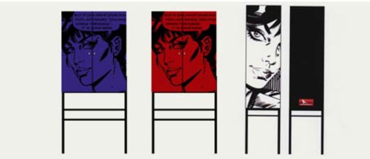 Modesty Blaise - snygg även som skåp