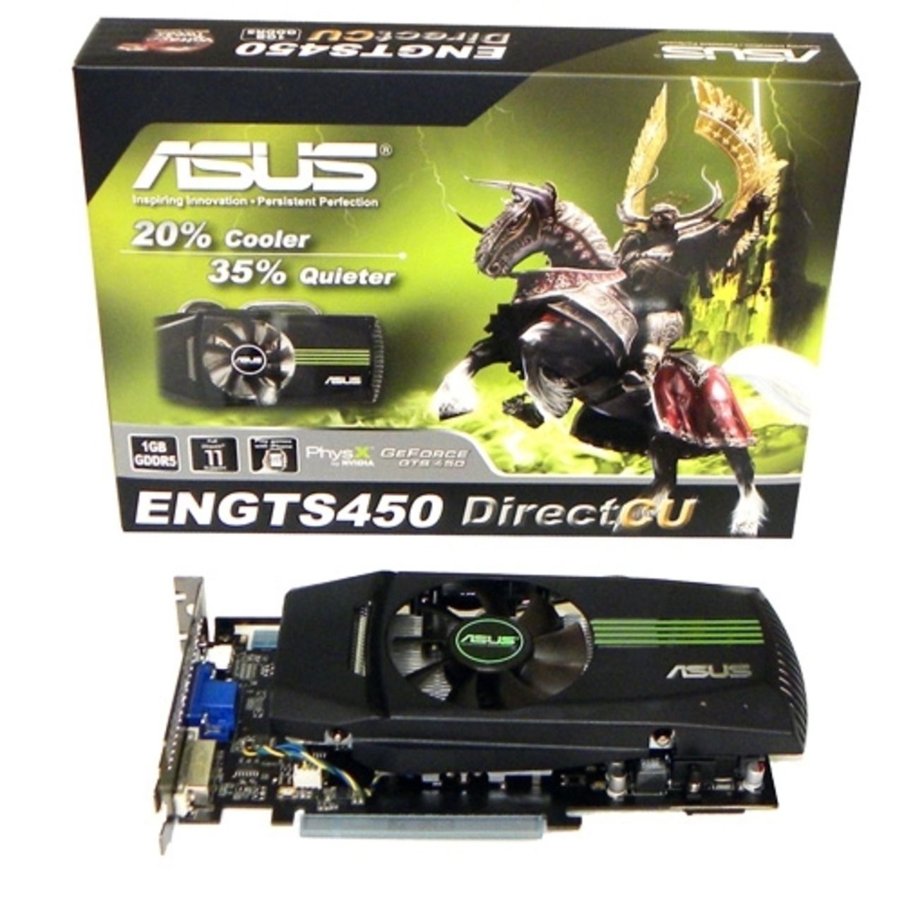 ASUS GeForce GTS 450 DirectCu siktat på nätet