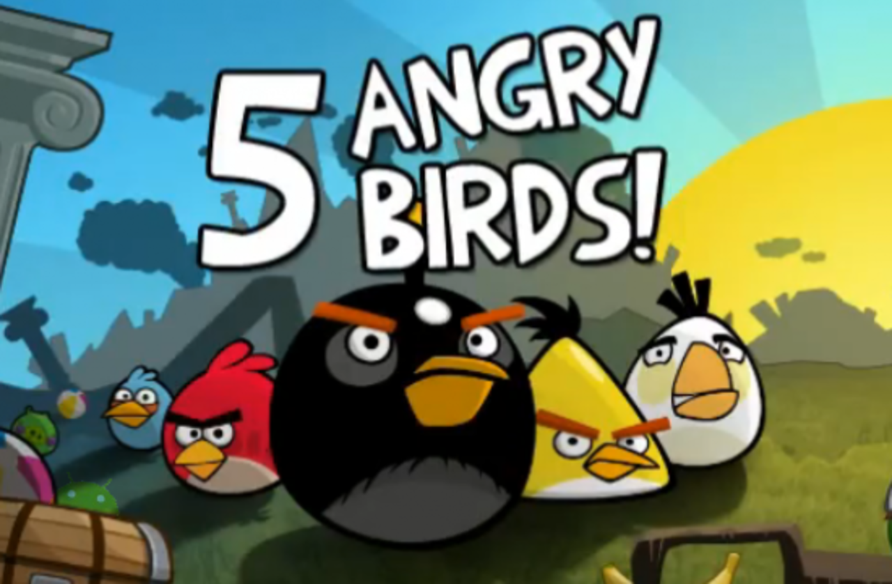 Angry birds släpps som massiv beta på fredag *Uppdatering*