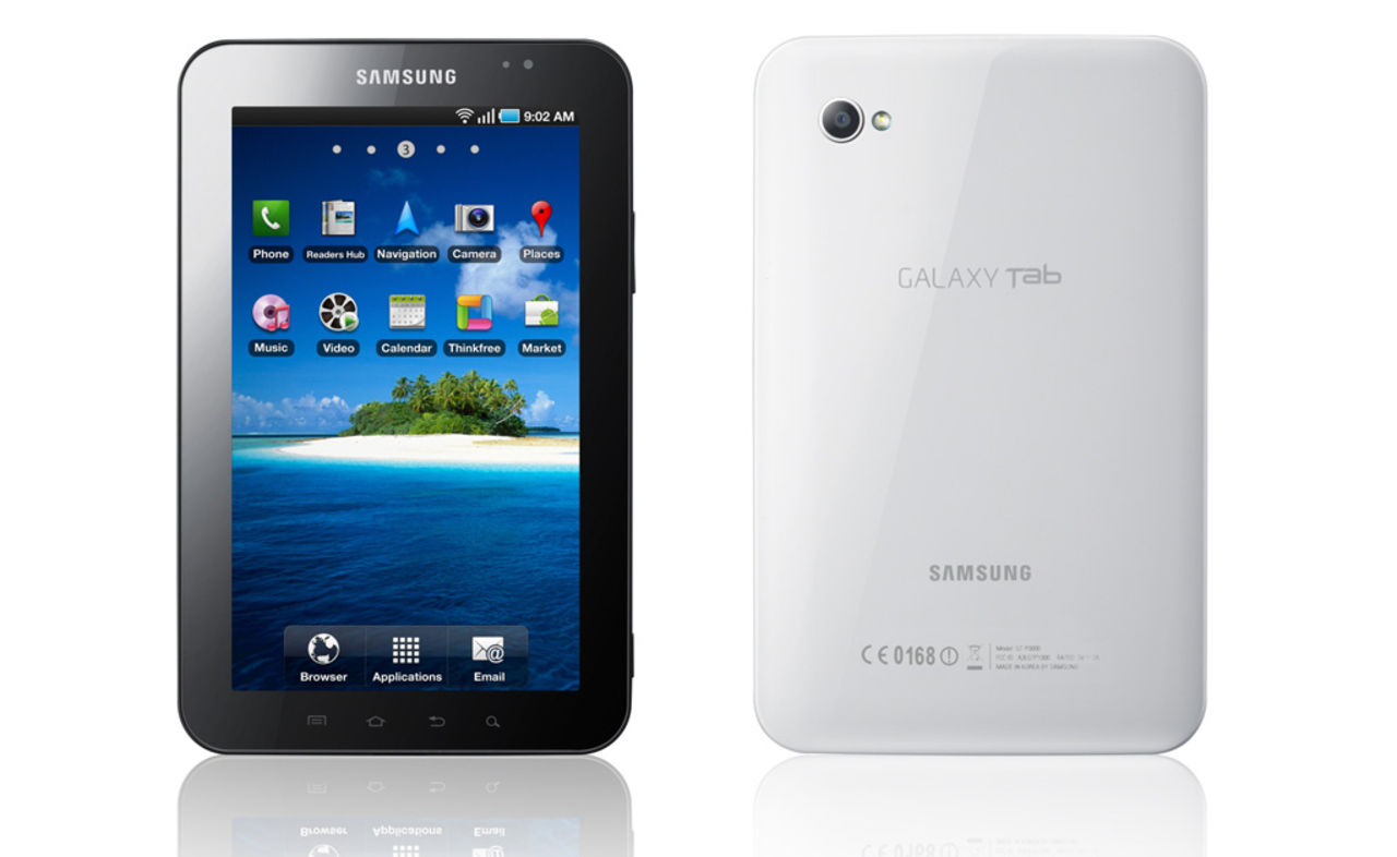 Galaxy Tab nu officiell