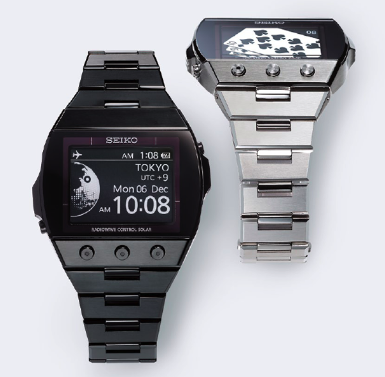 Seiko lanserar klocka med aktiv E-inks-skärm